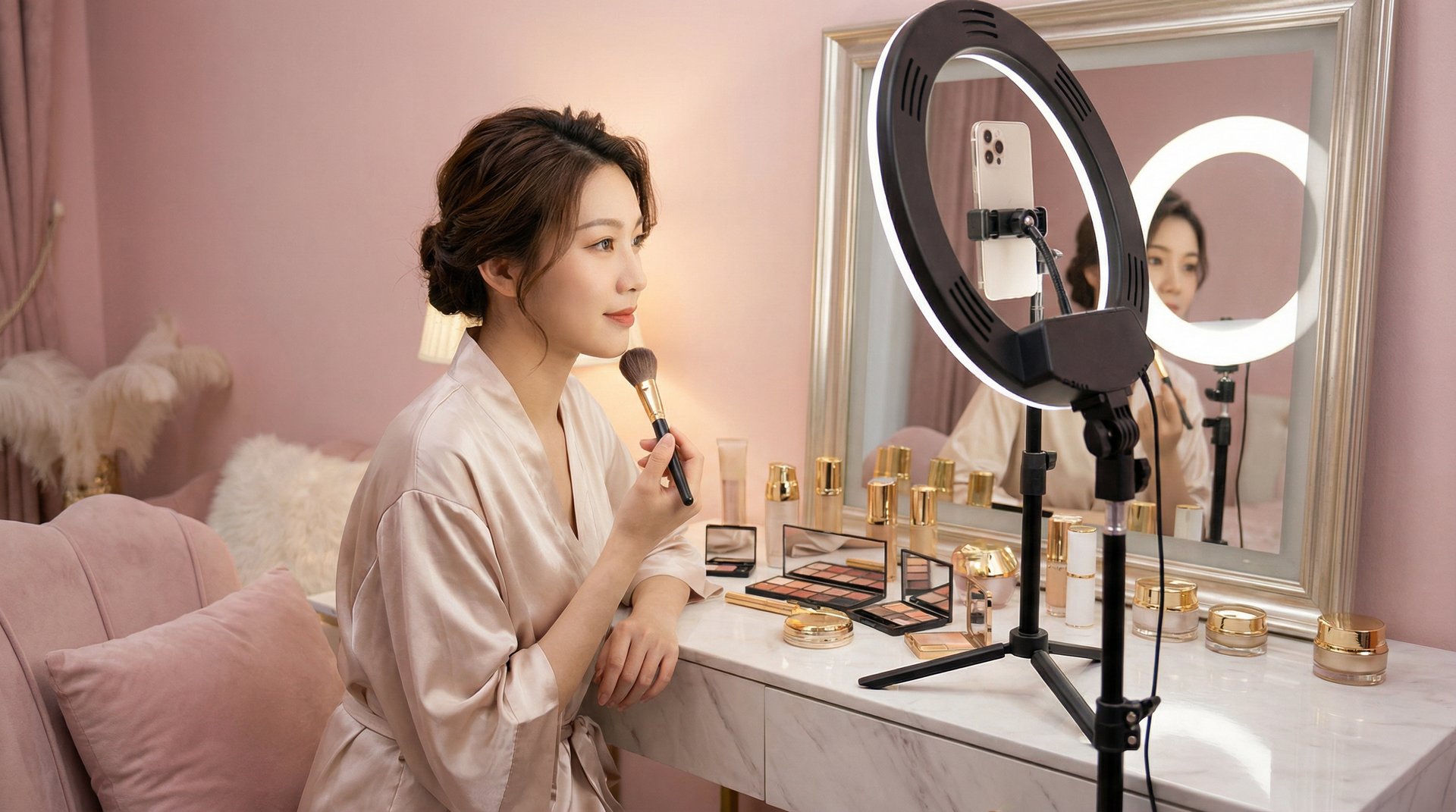 黑丝美妆教程视频